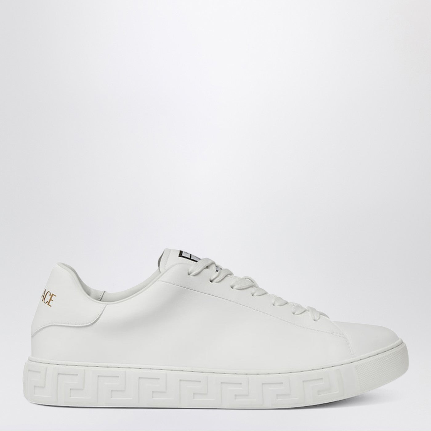 Versace White Greca Nylon Sneakers Men VERSACE