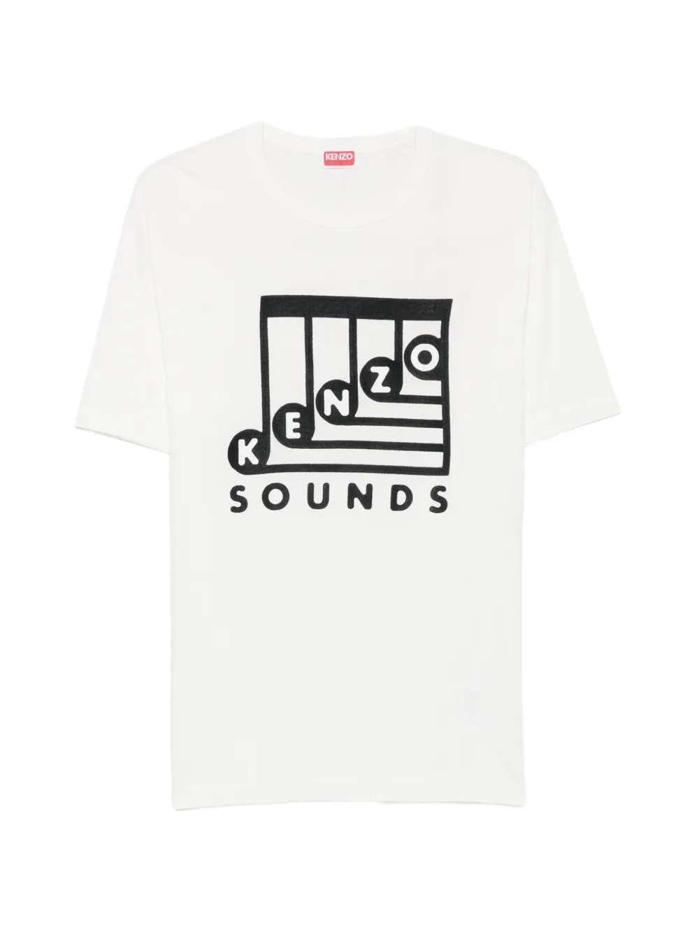 Kenzo Men Kenzo Sounds T-Shirt With Embroidery KENZO