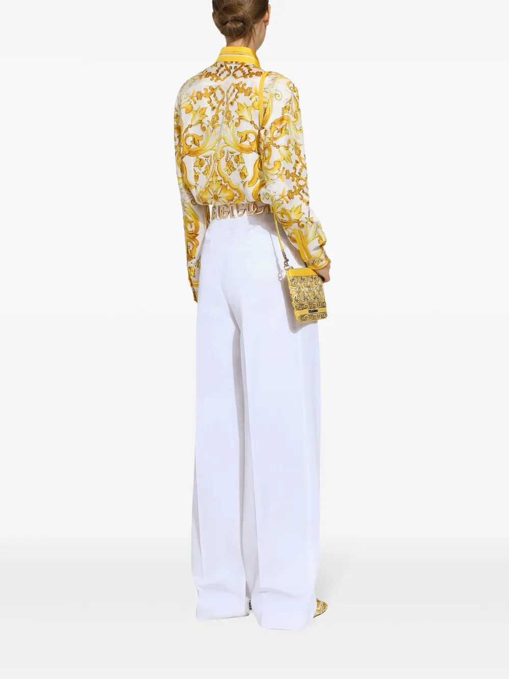 Dolce & Gabbana Women High-Waisted Flared Trousers DOLCE & GABBANA