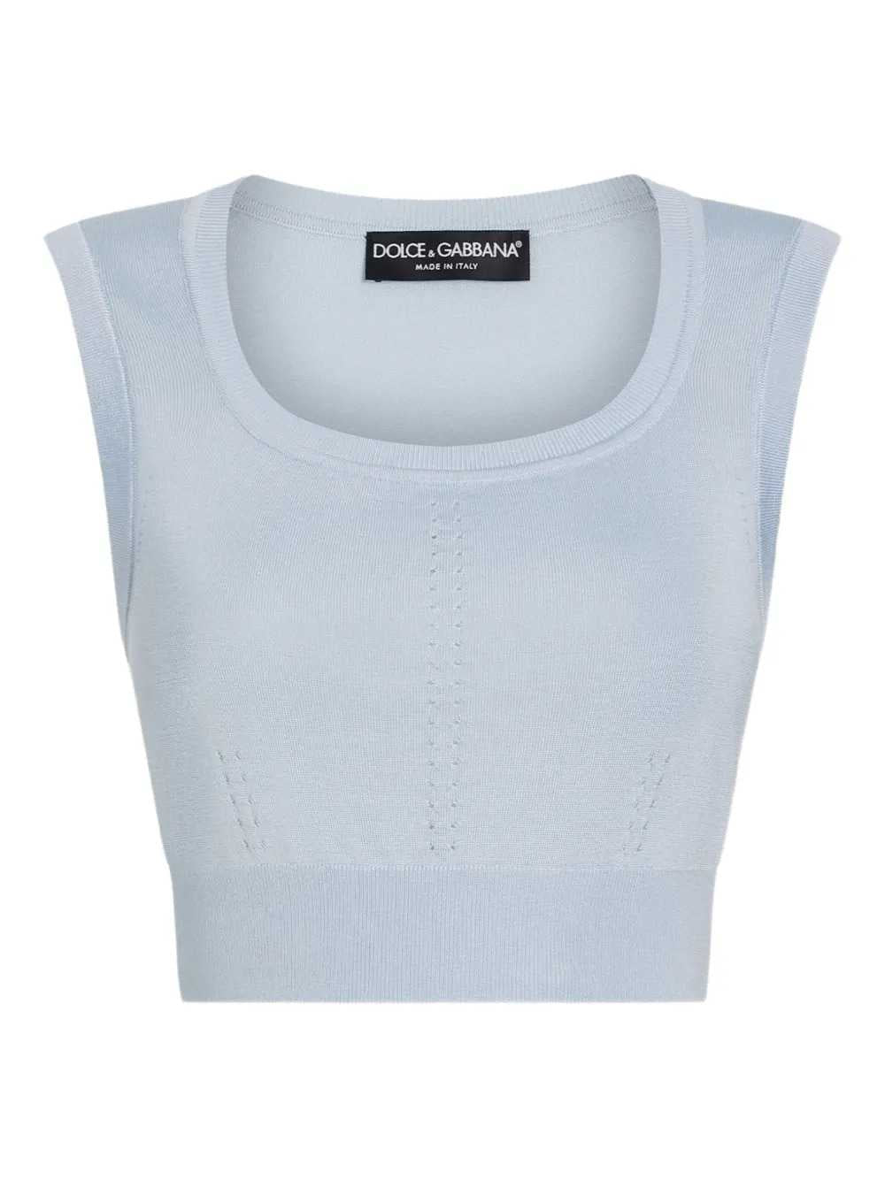 Dolce & Gabbana Women Silk-Blend Top DOLCE & GABBANA
