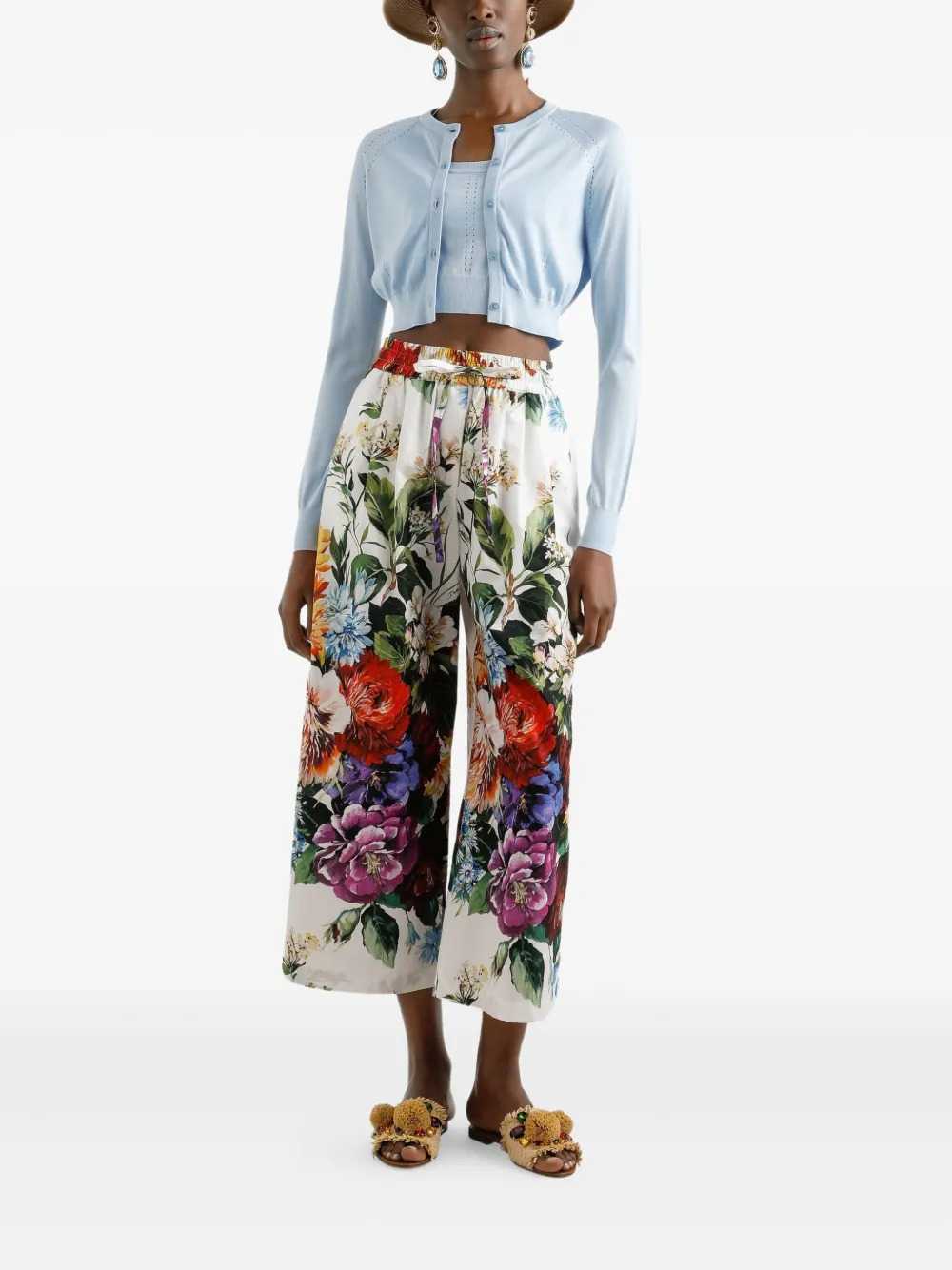 Dolce & Gabbana Women Silk-Blend Top DOLCE & GABBANA