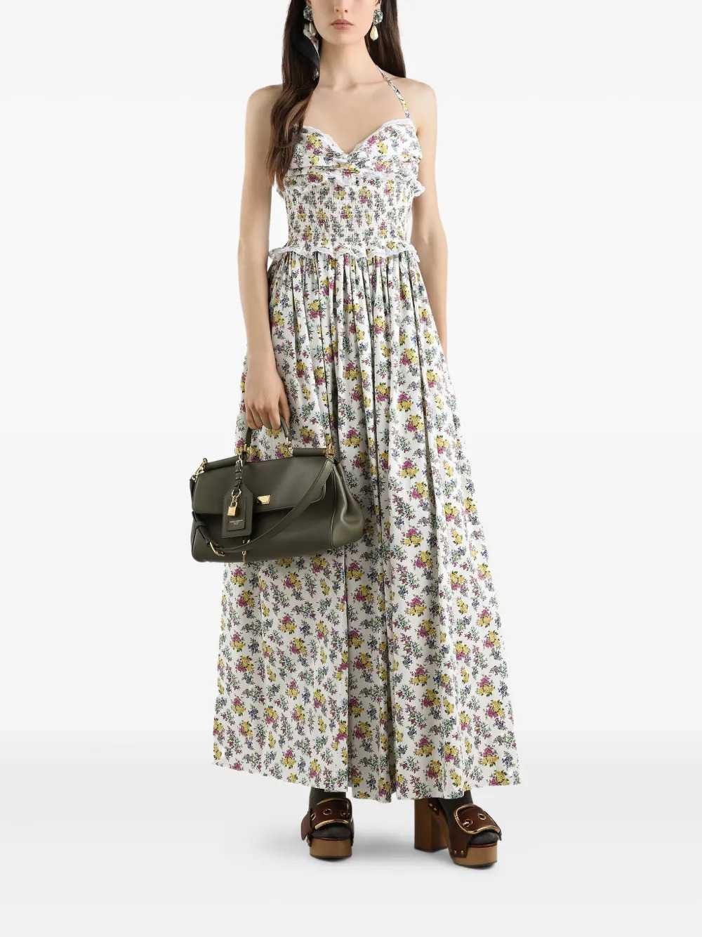 Dolce & Gabbana Women Floral Maxi Dress DOLCE & GABBANA