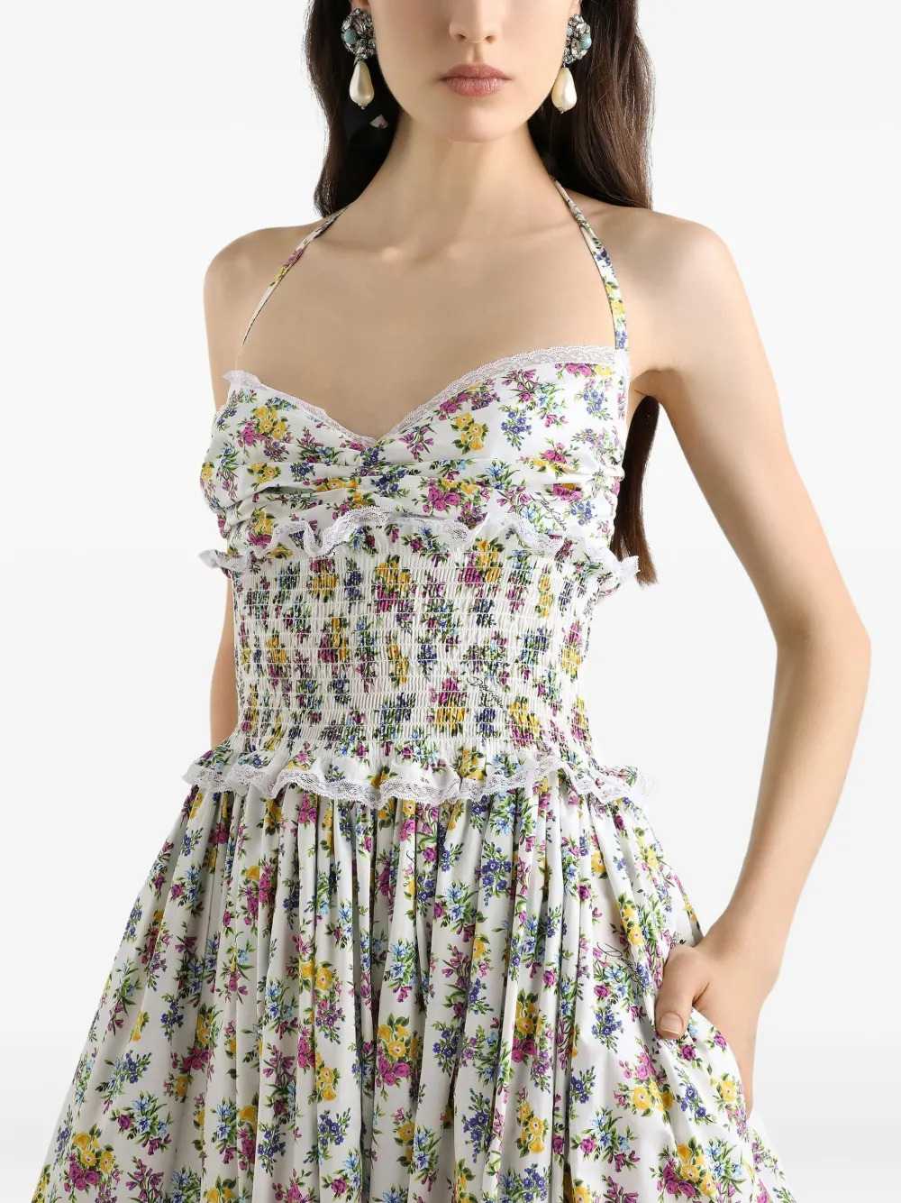 Dolce & Gabbana Women Floral Maxi Dress DOLCE & GABBANA