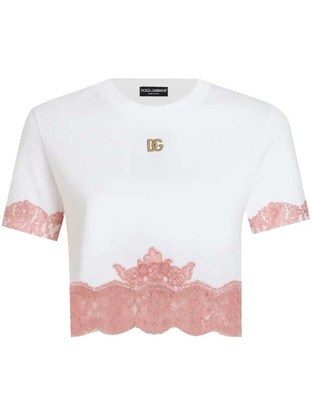 Dolce & Gabbana Women Dna T-Shirt With Dg Logo DOLCE & GABBANA