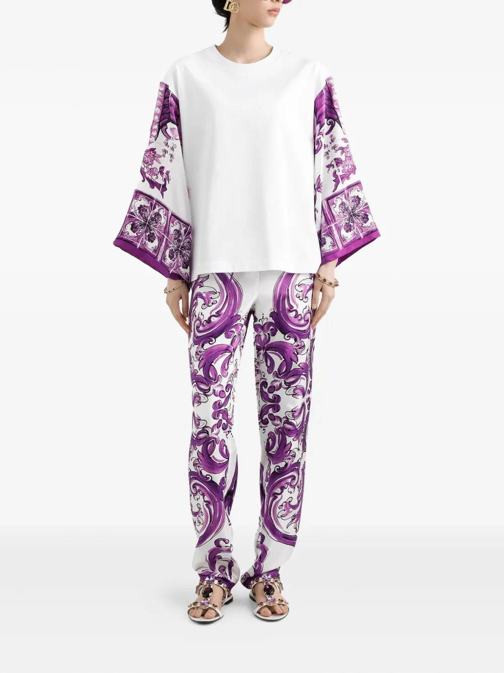 Dolce & Gabbana Women Majolica-Print Blouse DOLCE & GABBANA