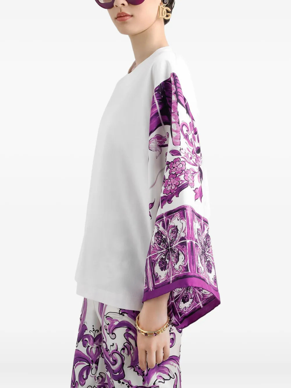 Dolce & Gabbana Women Majolica-Print Blouse DOLCE & GABBANA