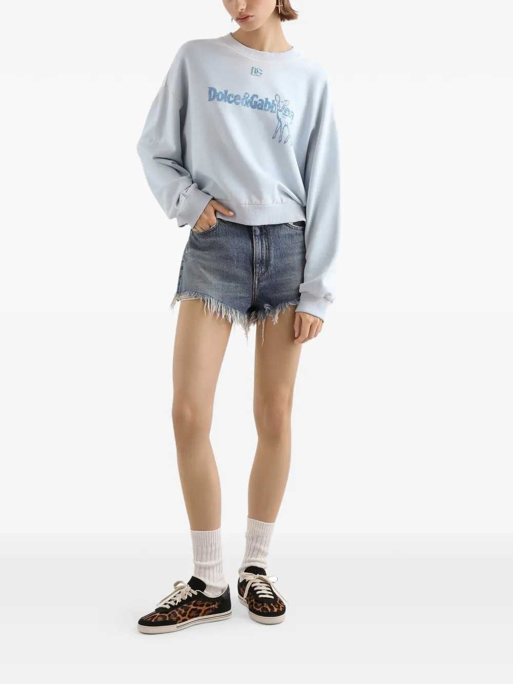 Dolce & Gabbana Women Denim Shorts DOLCE & GABBANA