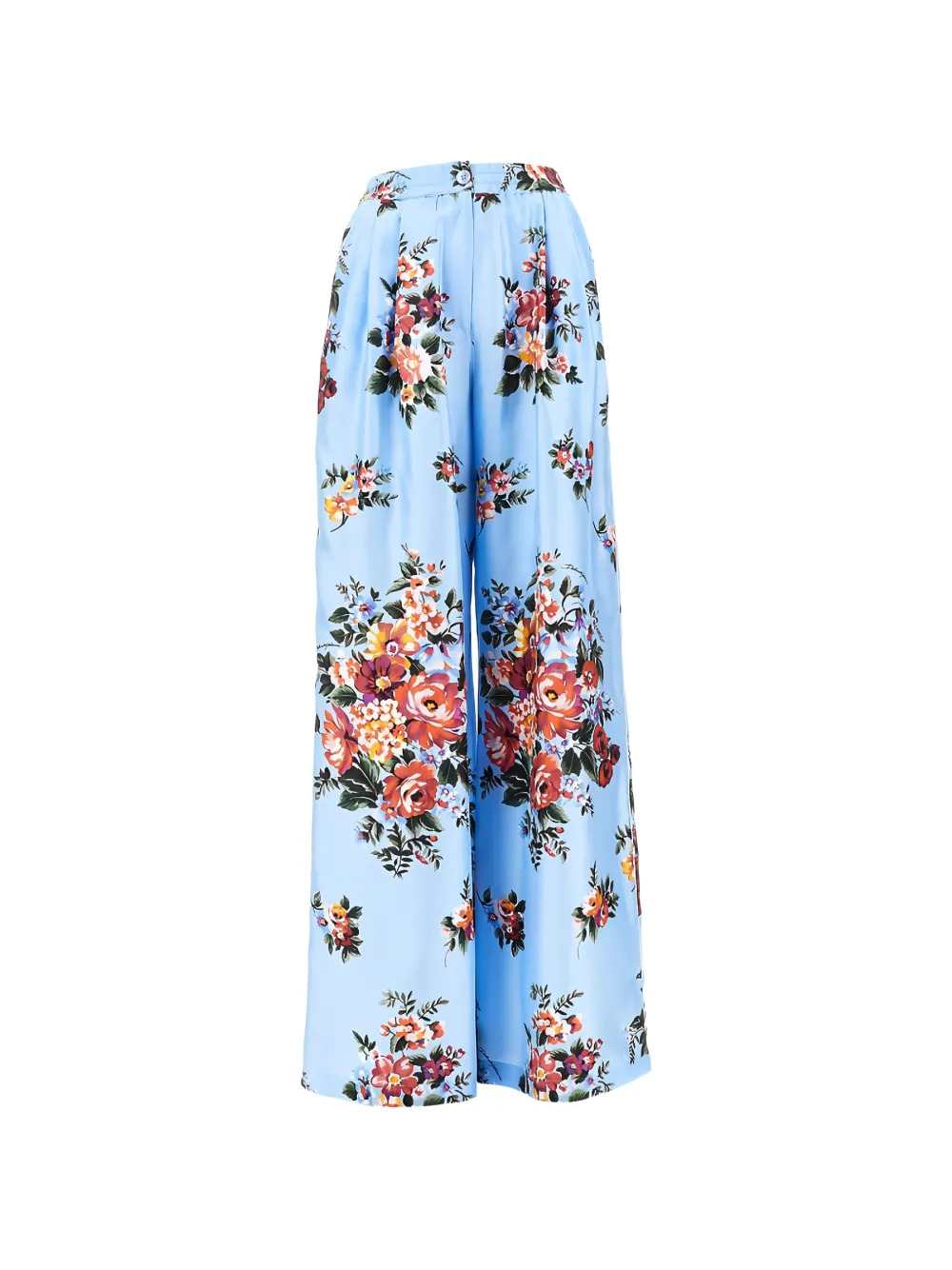 Dolce & Gabbana Women Floral Trousers DOLCE & GABBANA