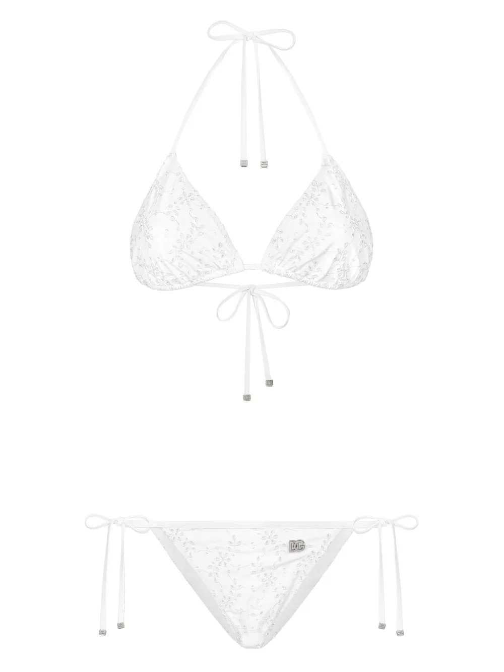 Dolce & Gabbana Women Broderie Anglaise Bikini DOLCE & GABBANA