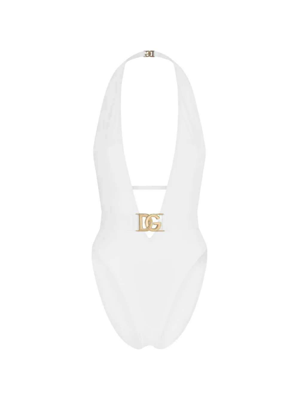 Dolce & Gabbana Women Plunging-Neckline One-Piece Swimsuit DOLCE & GABBANA
