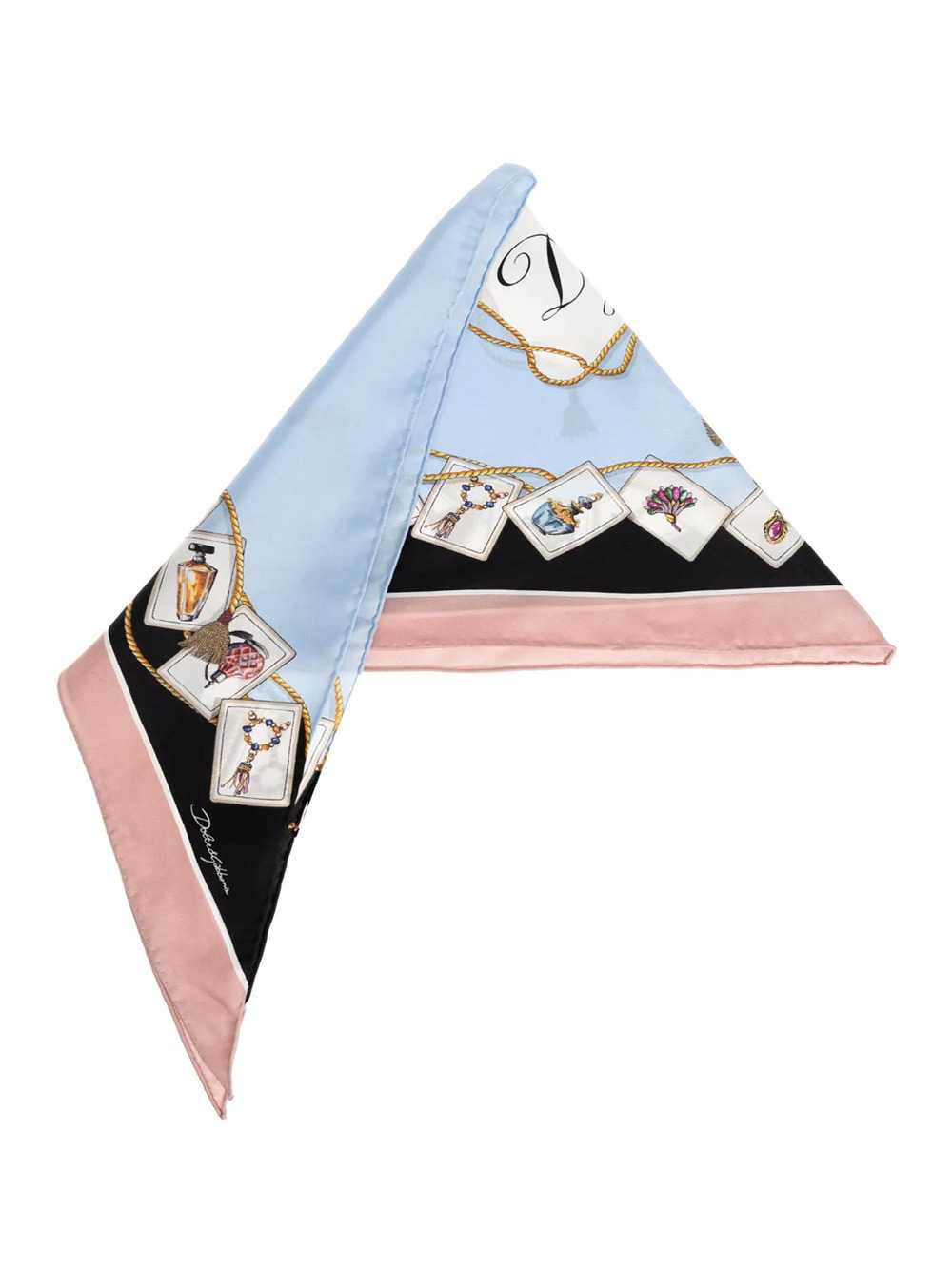 Dolce & Gabbana Women Printed Silk Scarf DOLCE & GABBANA