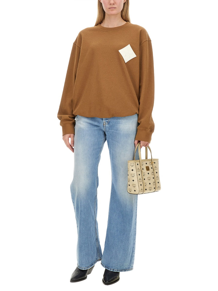Mcm Women Sweatshirt With Logo MCM
