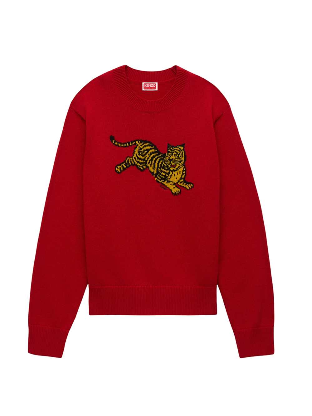 Kenzo Women `Kenzo Jumping Tiger` Cotton-Wool Blend Sweater KENZO