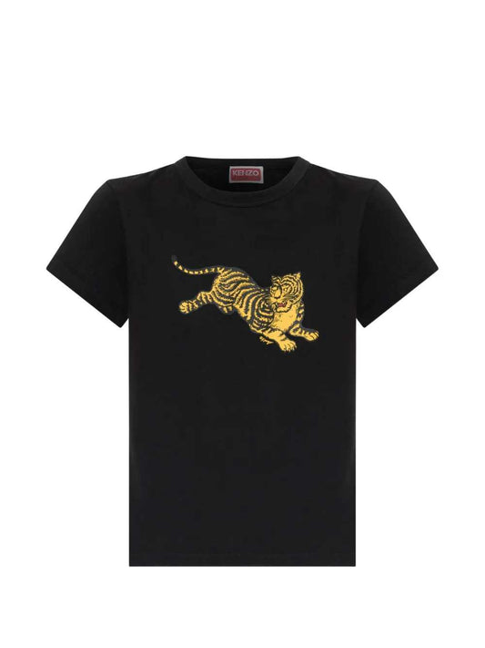 Kenzo Women Tiger-Print T-Shirt KENZO