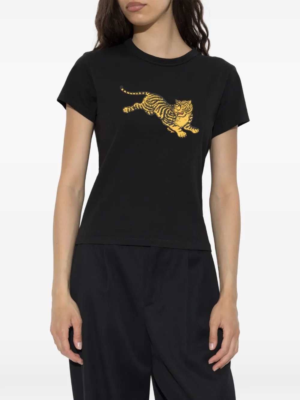 Kenzo Women Tiger-Print T-Shirt KENZO