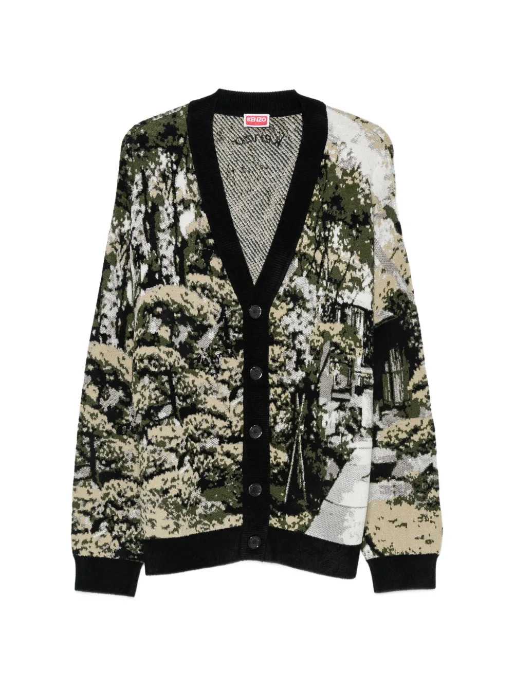 Kenzo Men Japanese Garden Cardigan KENZO