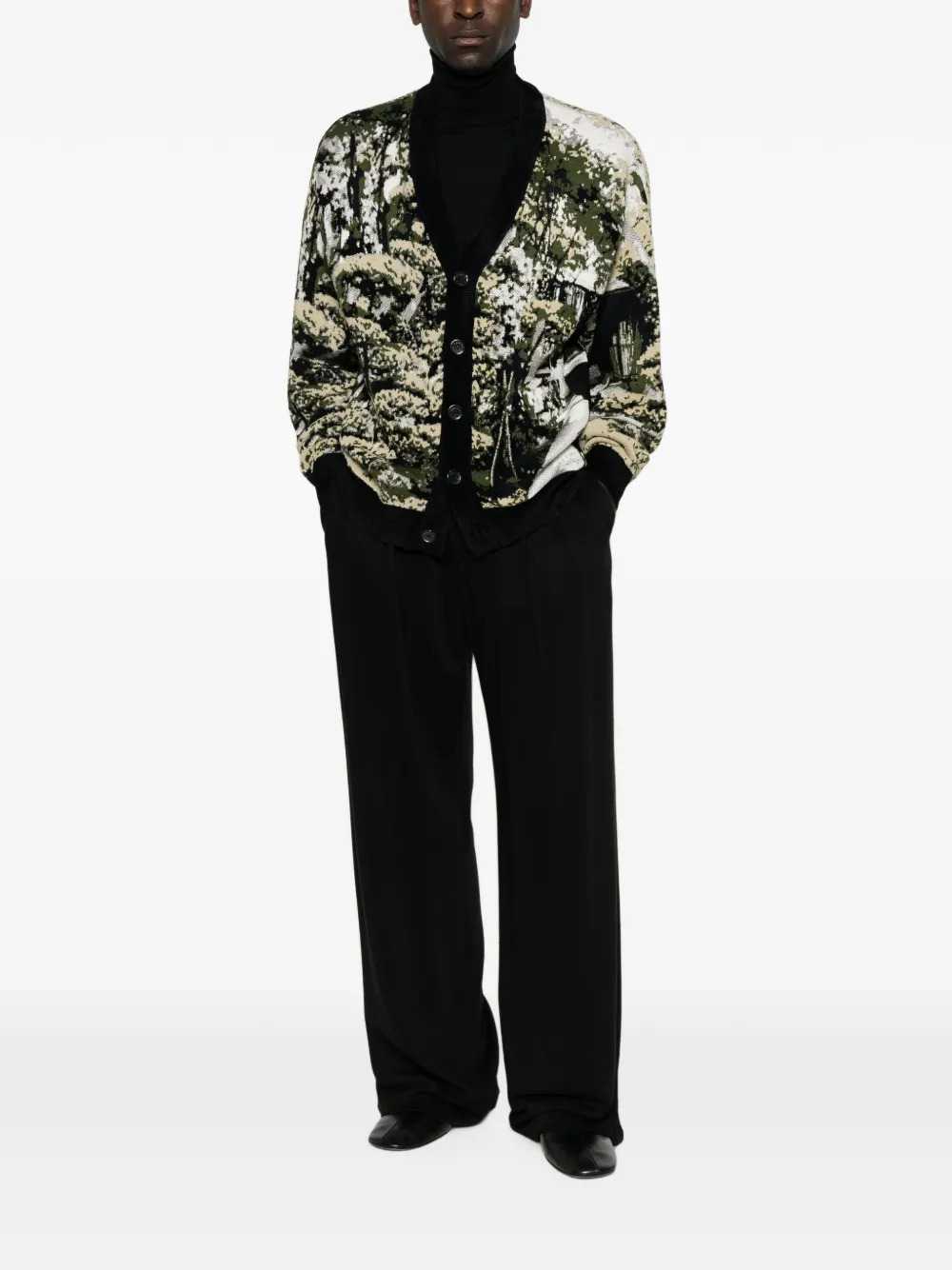 Kenzo Men Japanese Garden Cardigan KENZO
