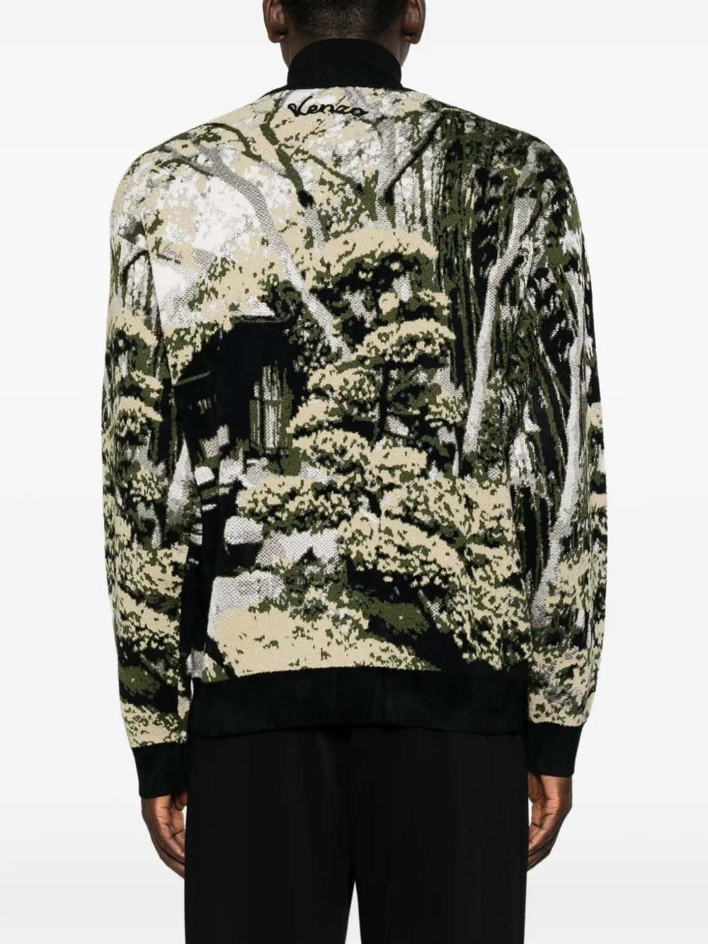 Kenzo Men Japanese Garden Cardigan KENZO