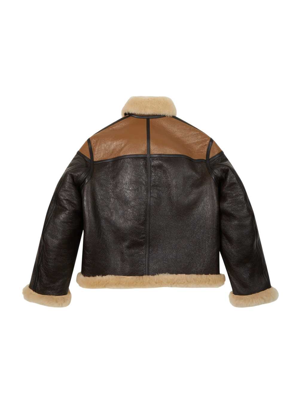 Kenzo Men Unisex `Kenzo Flying Boke` Shearling Blouson KENZO