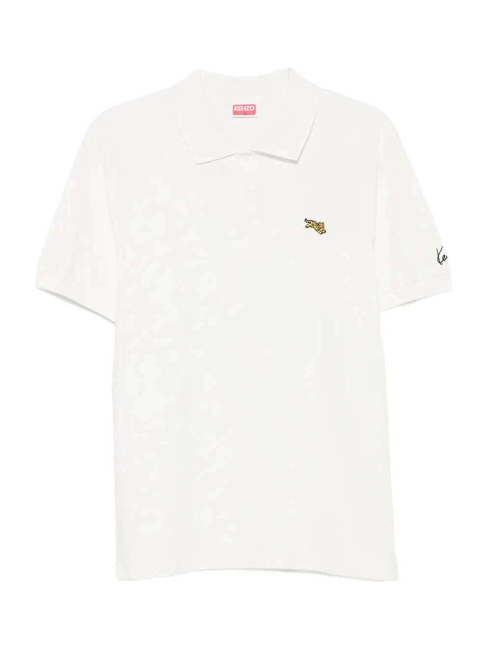 Kenzo Men Tiger-Patch Polo Shirt KENZO