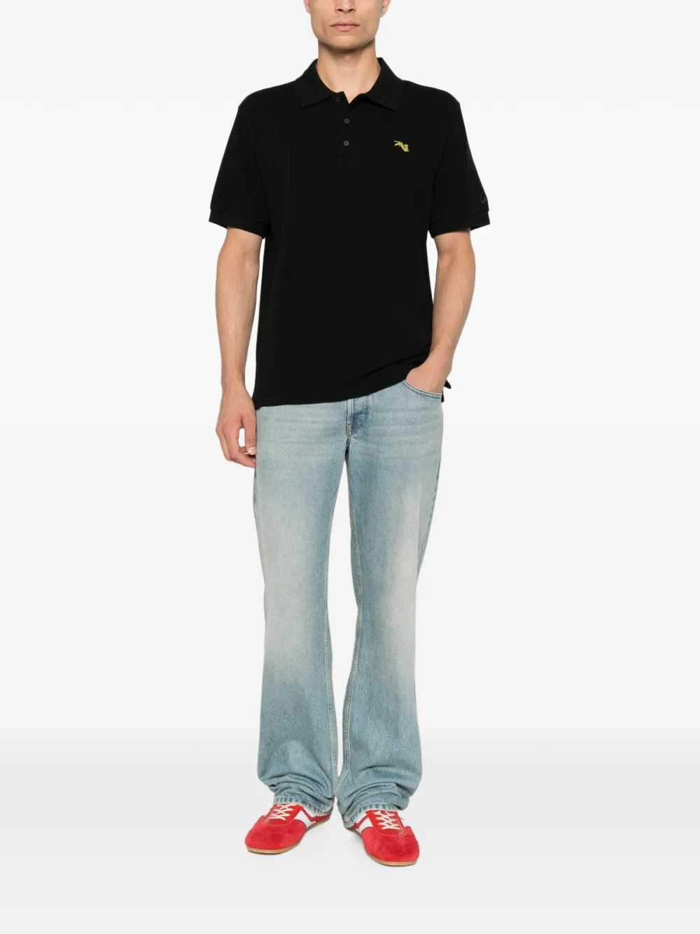 Kenzo Men Tiger-Patch Polo Shirt KENZO