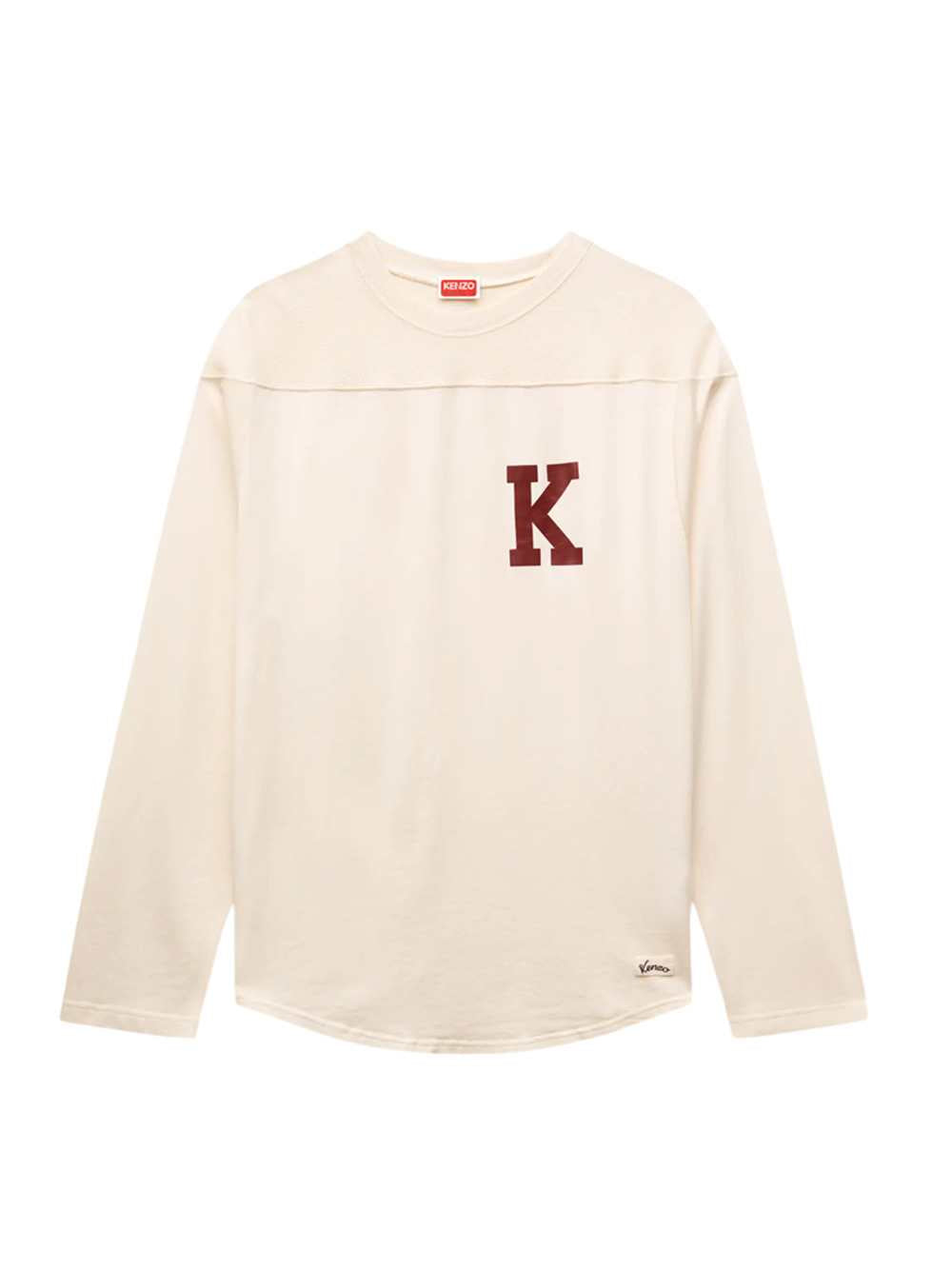 Kenzo Men ‘Kenzo Varsity’ Long-Sleeve Cotton T-Shirt KENZO