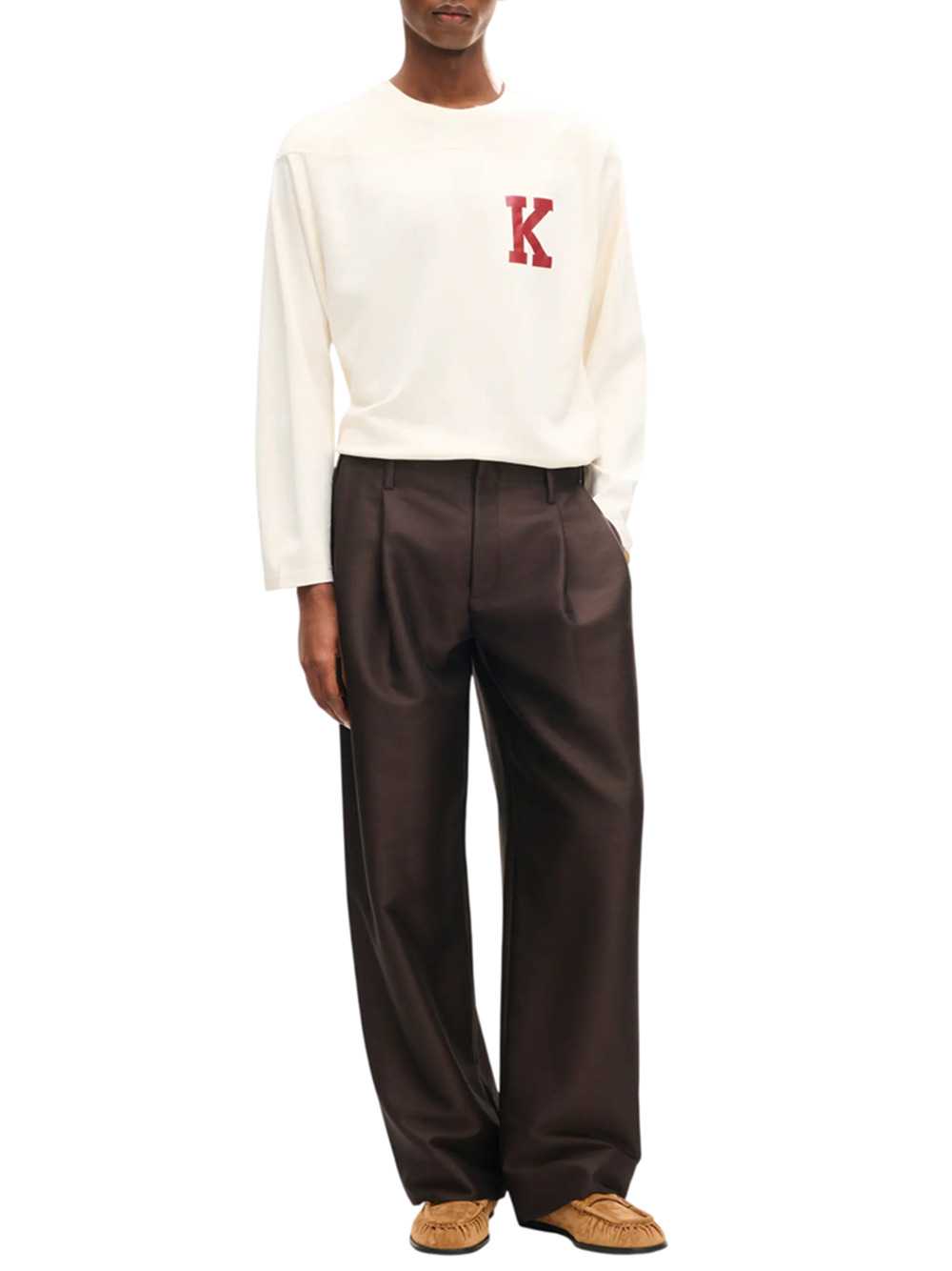 Kenzo Men ‘Kenzo Varsity’ Long-Sleeve Cotton T-Shirt KENZO