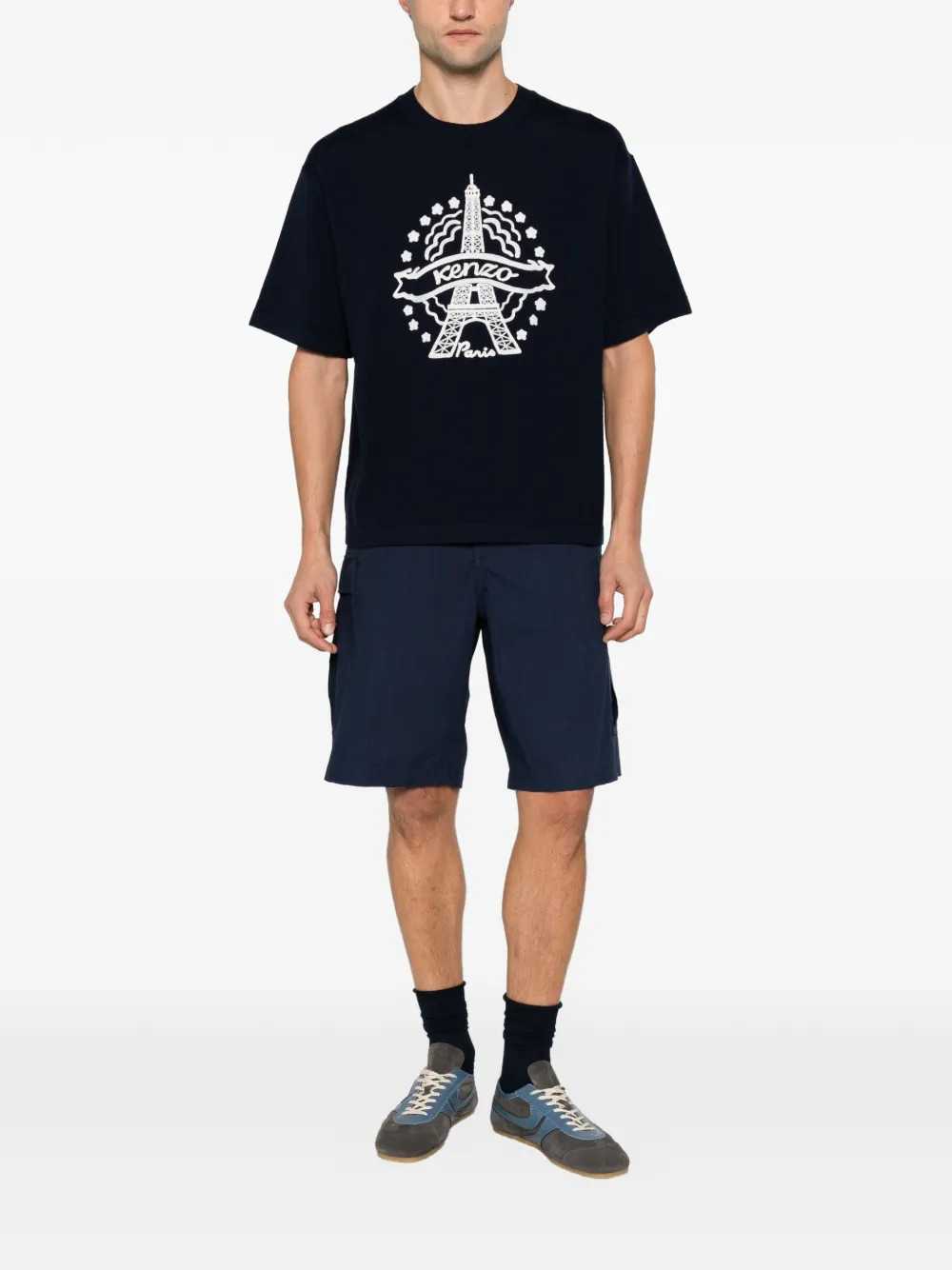Kenzo Men Eiffel Tower T-Shirt KENZO