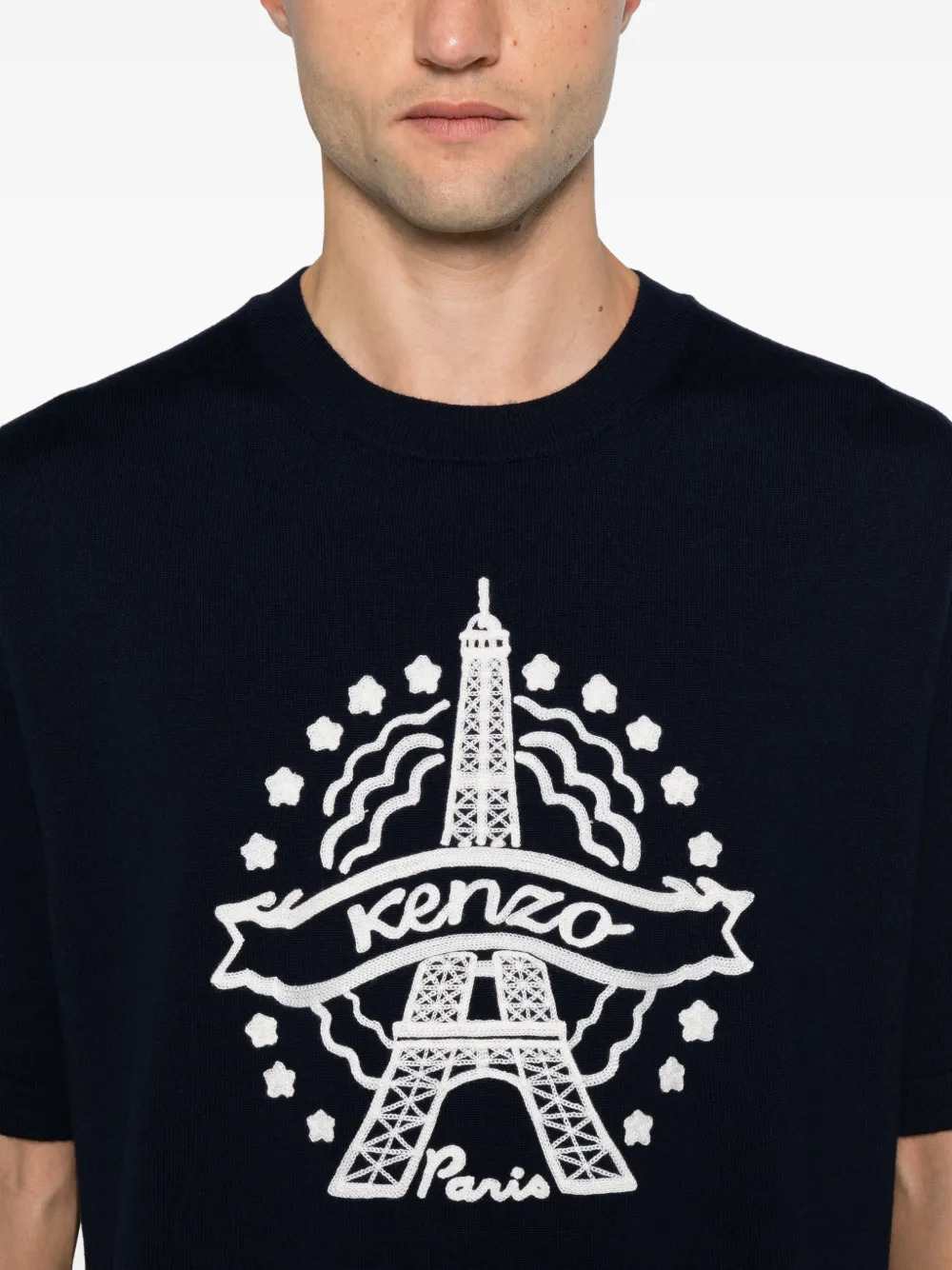 Kenzo Men Eiffel Tower T-Shirt KENZO