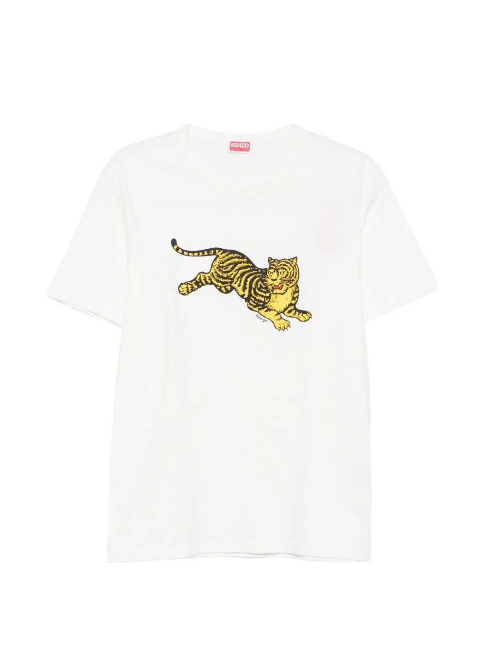 Kenzo Men Tiger-Print T-Shirt KENZO