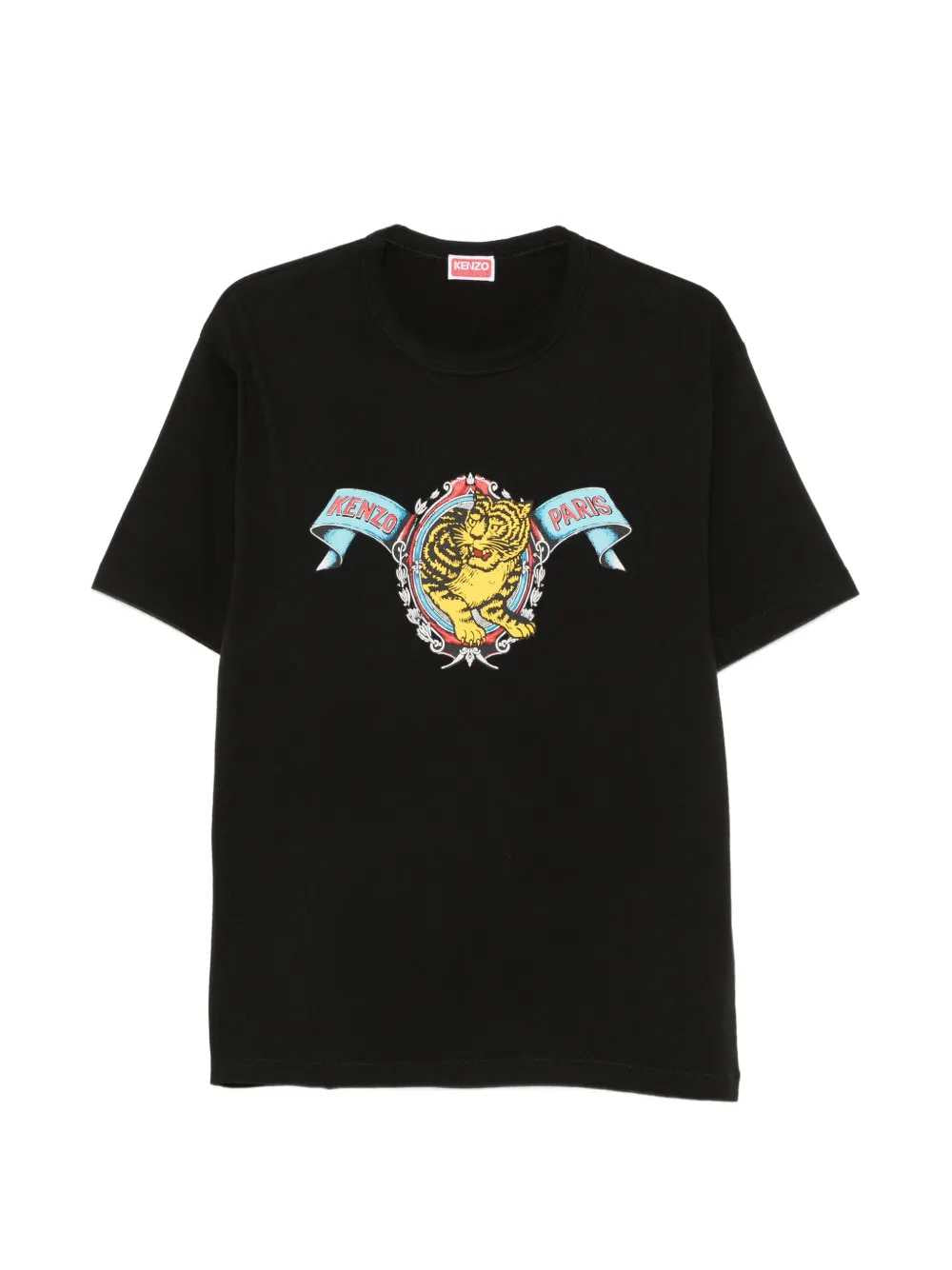 Kenzo Men Leaping Tiger Print T-Shirt KENZO