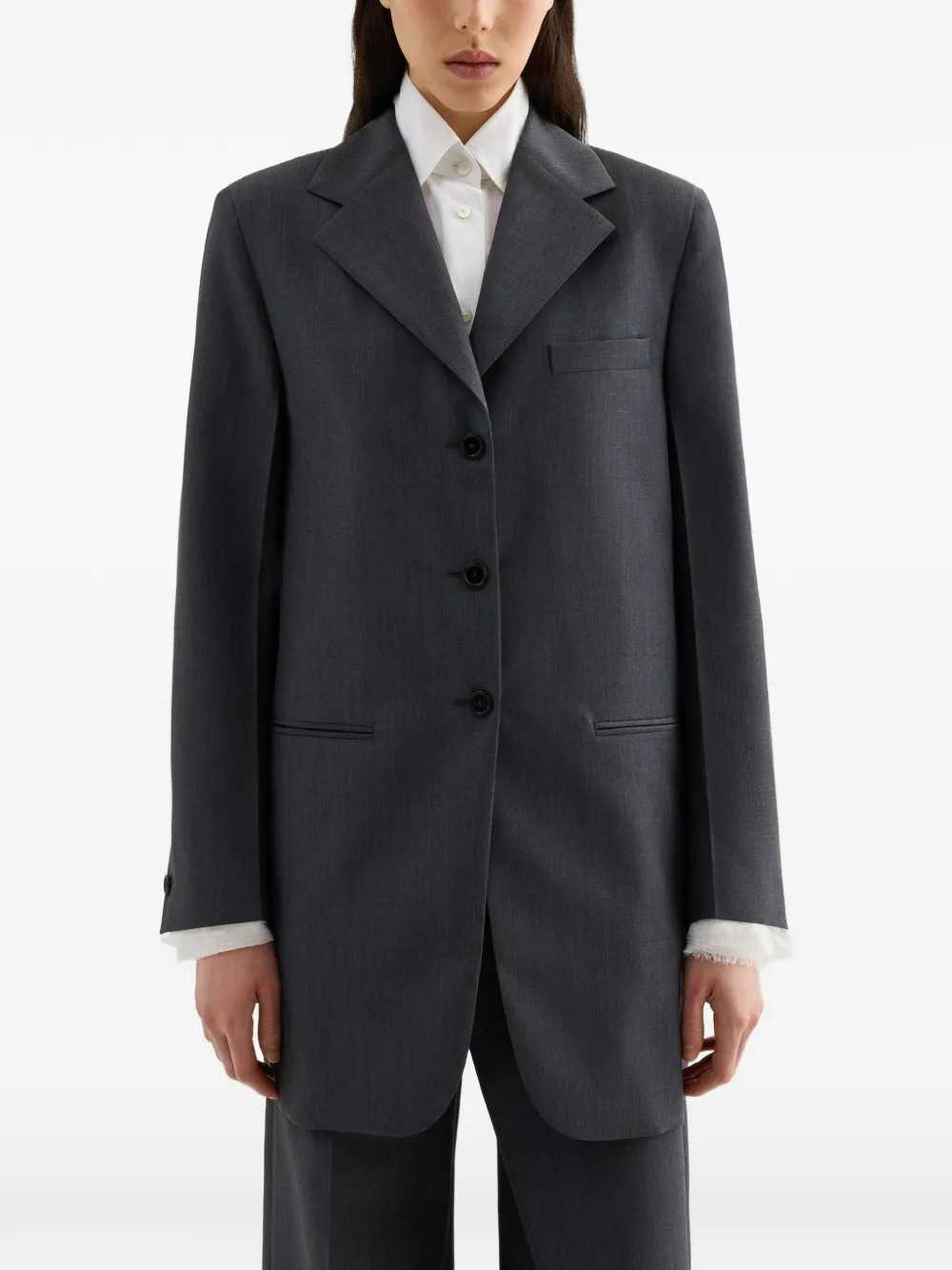 Jil Sander Women Tailored Wool Jacket JIL SANDER