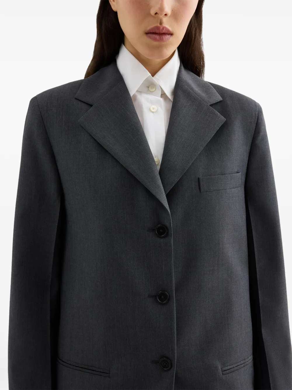 Jil Sander Women Tailored Wool Jacket JIL SANDER