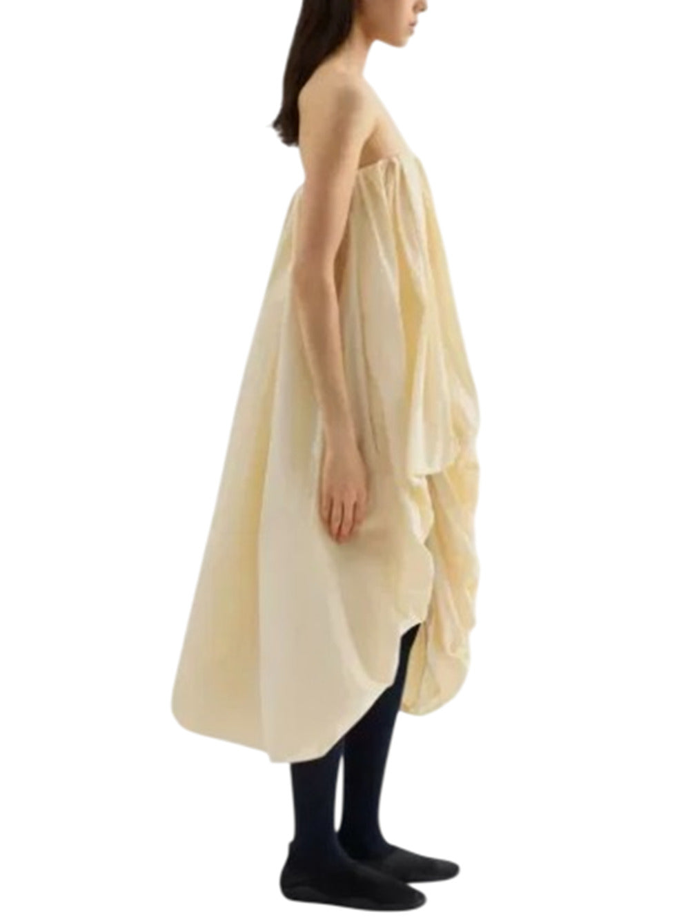 Jil Sander Women Jil Sander Draped Taffeta Dress JIL SANDER