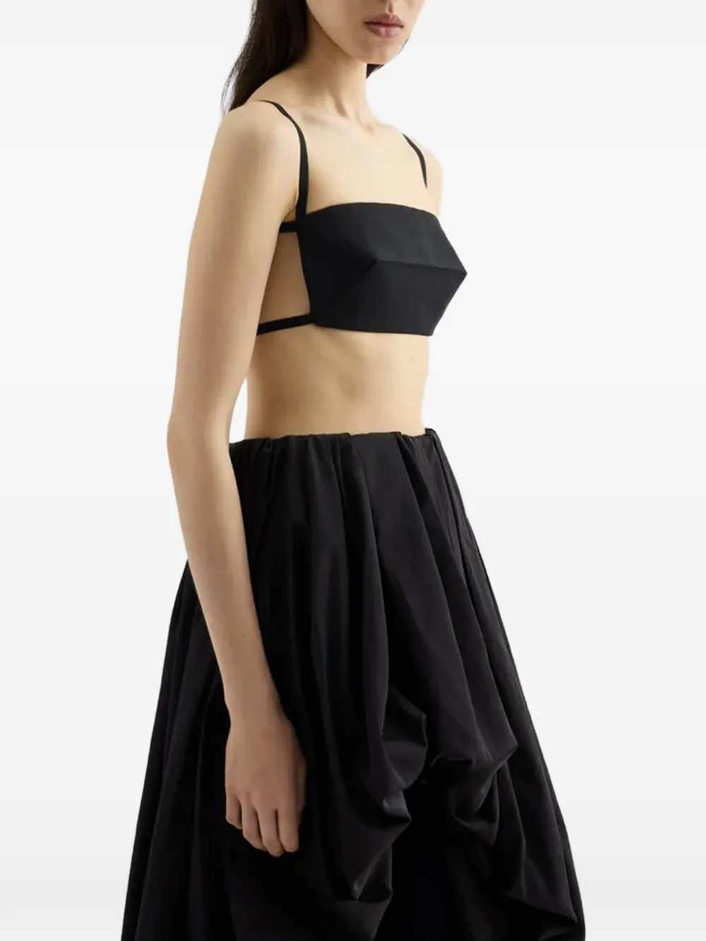 Jil Sander Women Silk Faille Top JIL SANDER
