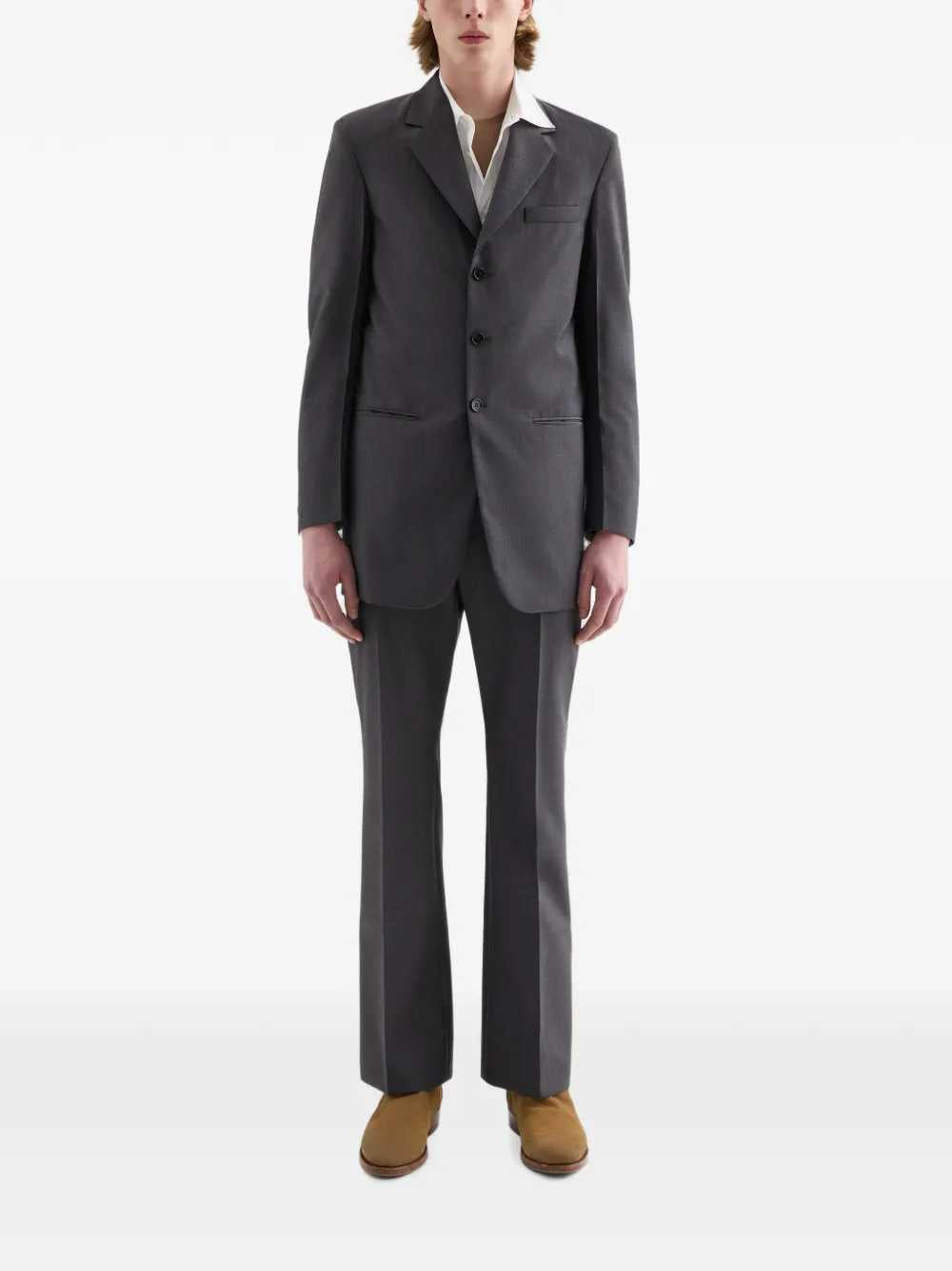 Jil Sander Men Fil-À-Fil Single-Breasted Jacket JIL SANDER
