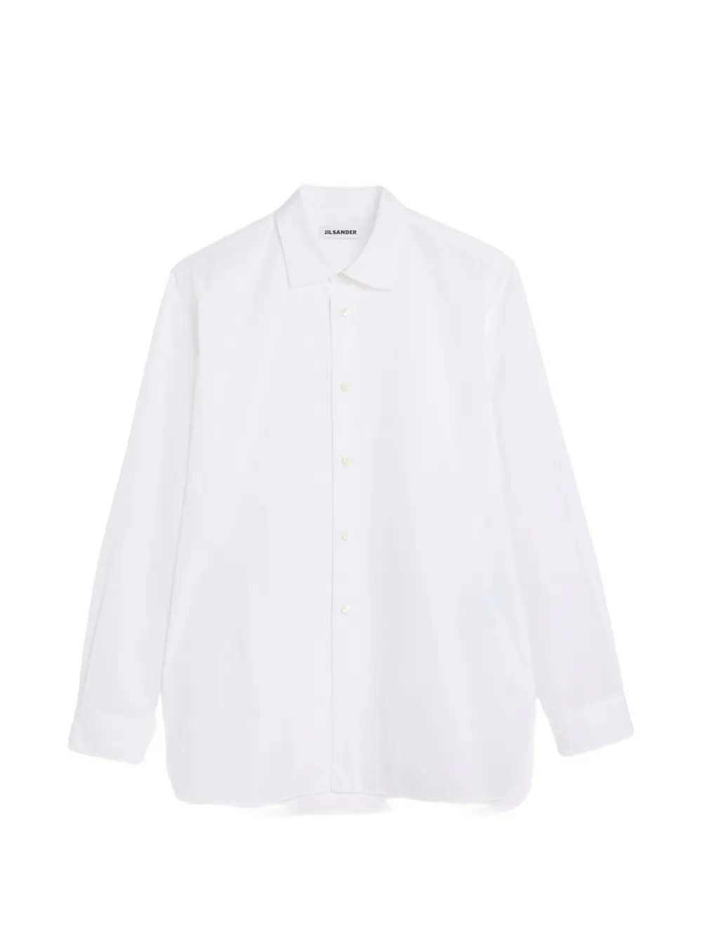 Jil Sander Men Cotton Poplin Shirt JIL SANDER
