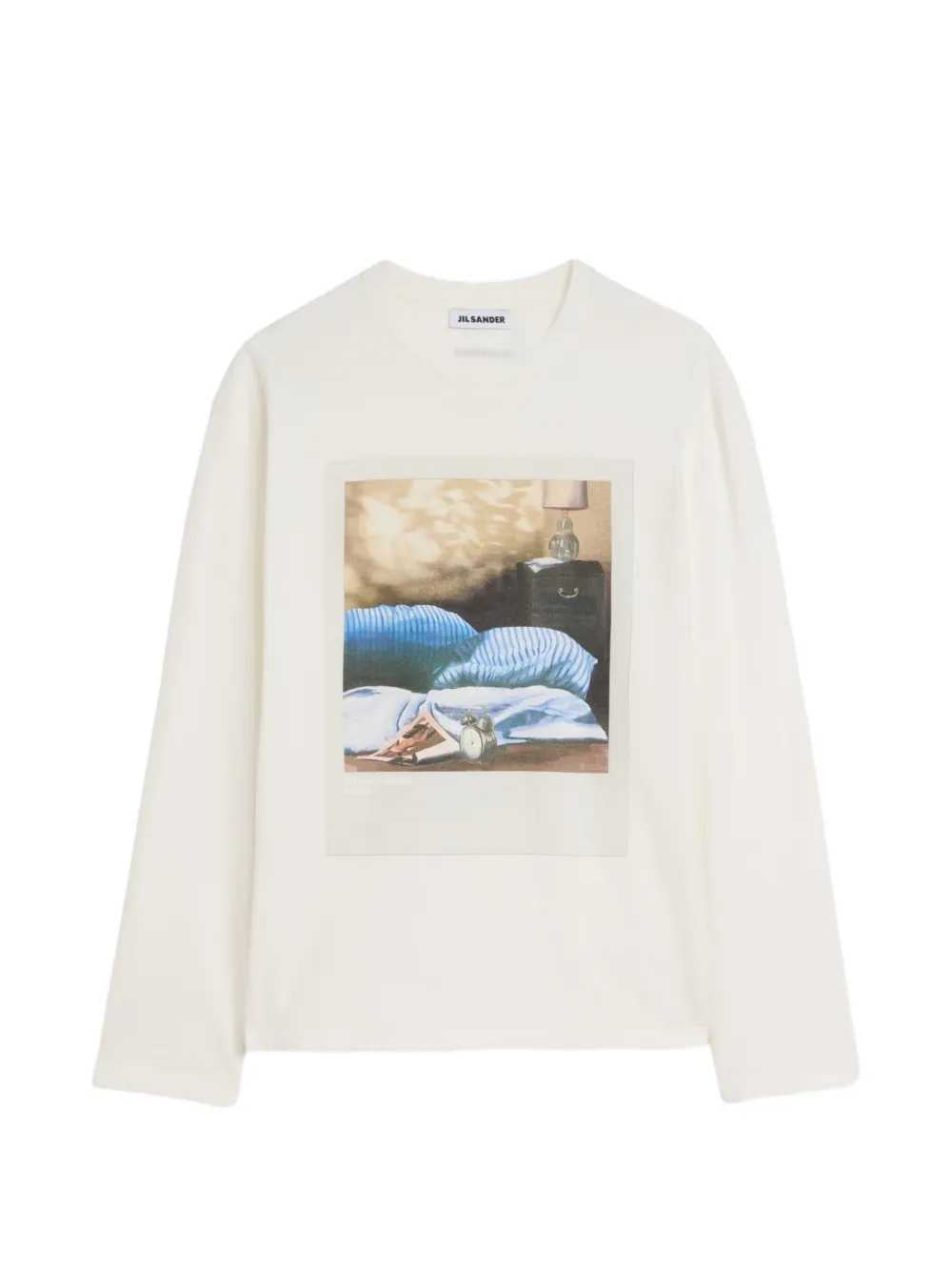 Jil Sander Men Cotton Crew-Neck T-Shirt JIL SANDER
