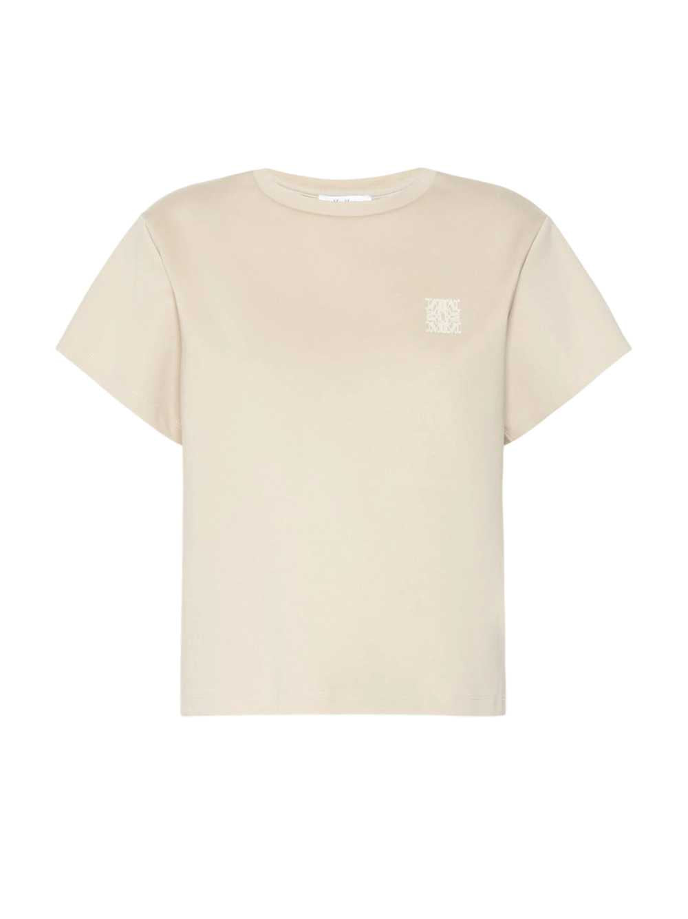 Max Mara Women Short-Sleeved T-Shirt With A Slightly Boxy Silhouette MAX MARA