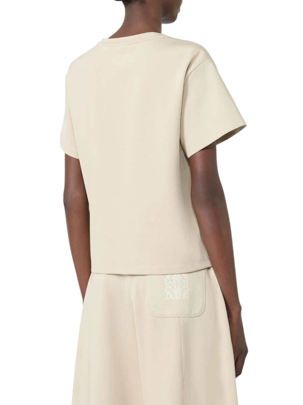 Max Mara Women Short-Sleeved T-Shirt With A Slightly Boxy Silhouette MAX MARA