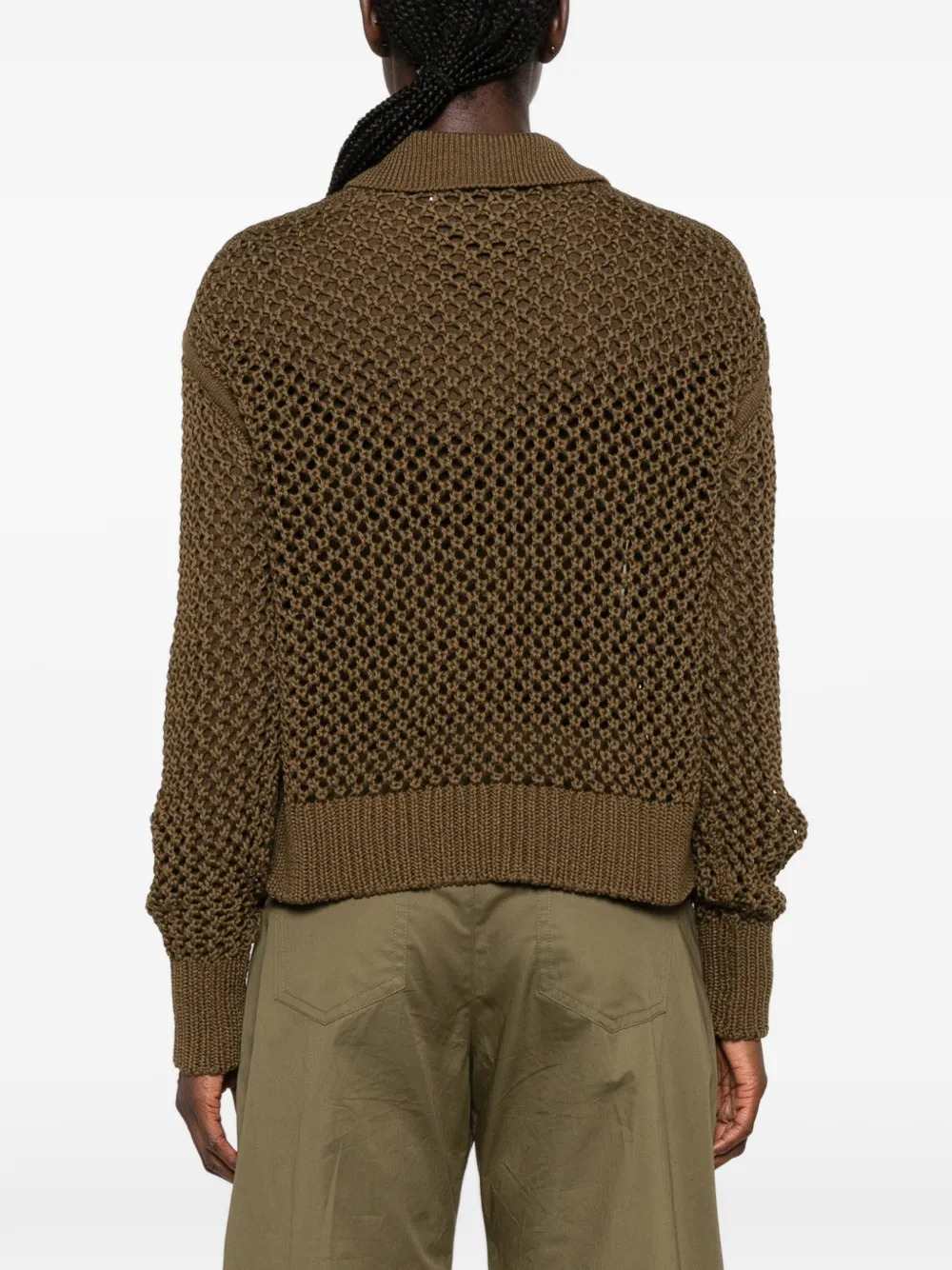 Max Mara Women Open-Knit Cardigan MAX MARA