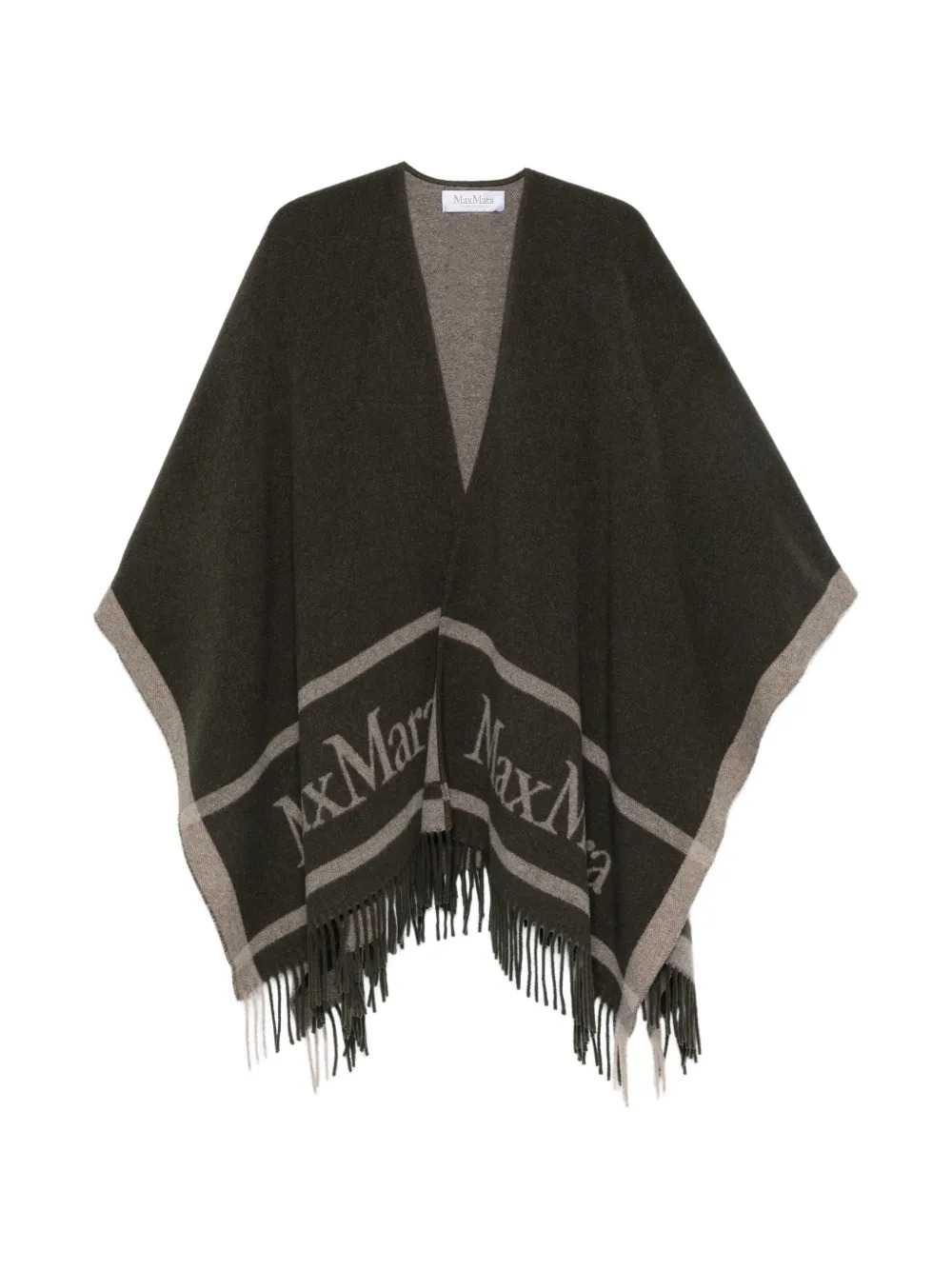 Max Mara Women Fringed Poncho MAX MARA