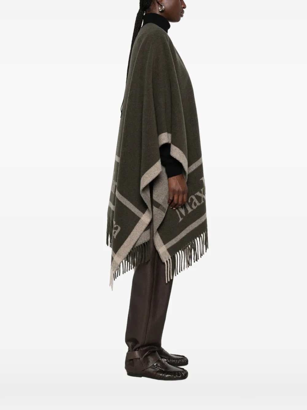 Max Mara Women Fringed Poncho MAX MARA