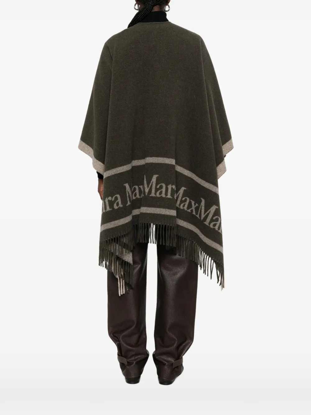 Max Mara Women Fringed Poncho MAX MARA