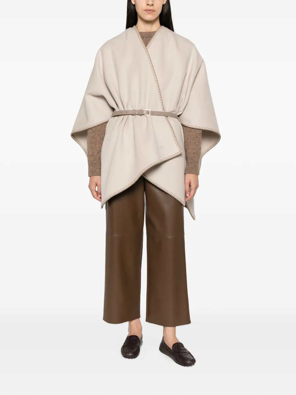 Max Mara Women Colomba Belted Poncho MAX MARA