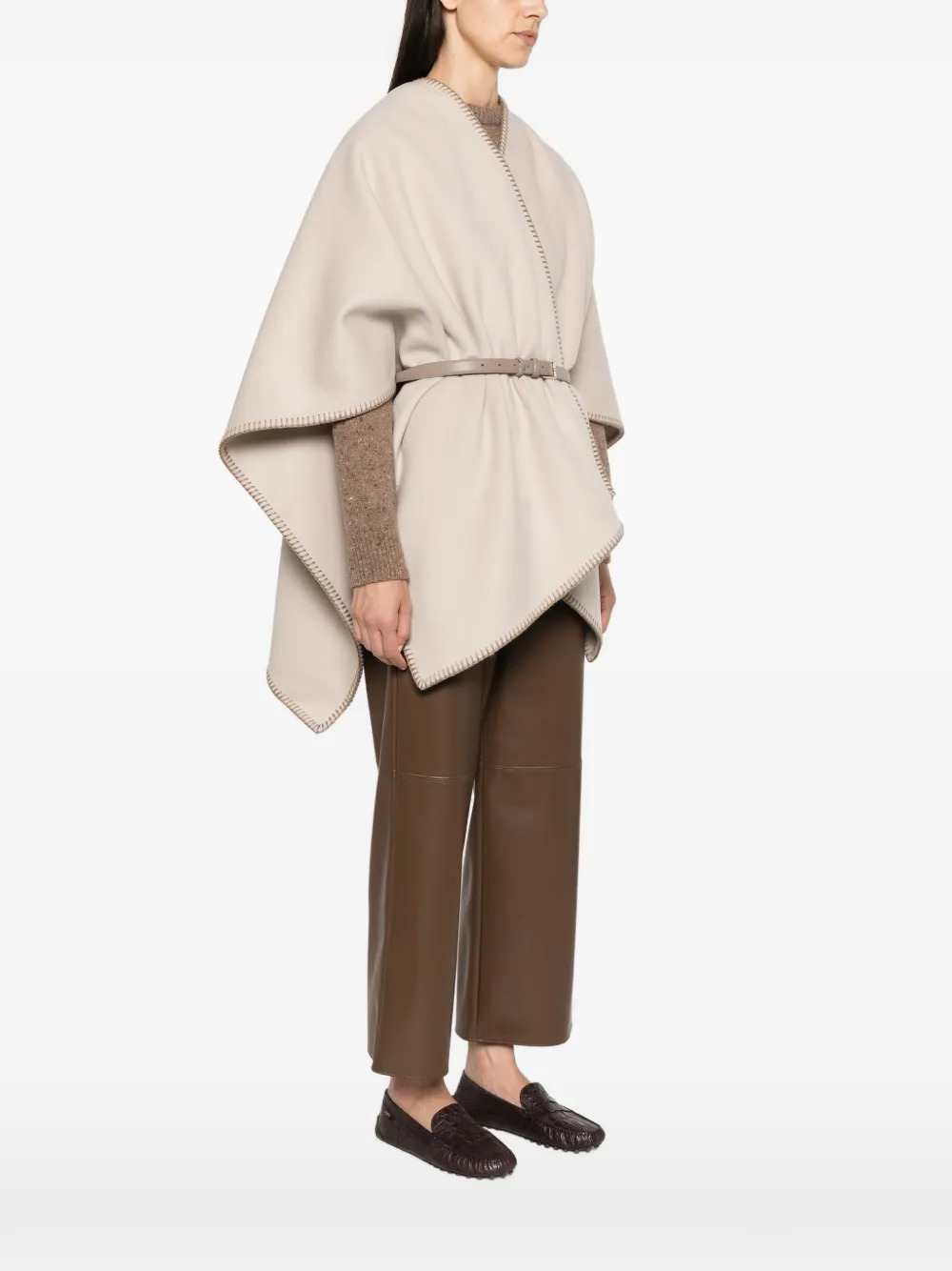 Max Mara Women Colomba Belted Poncho MAX MARA