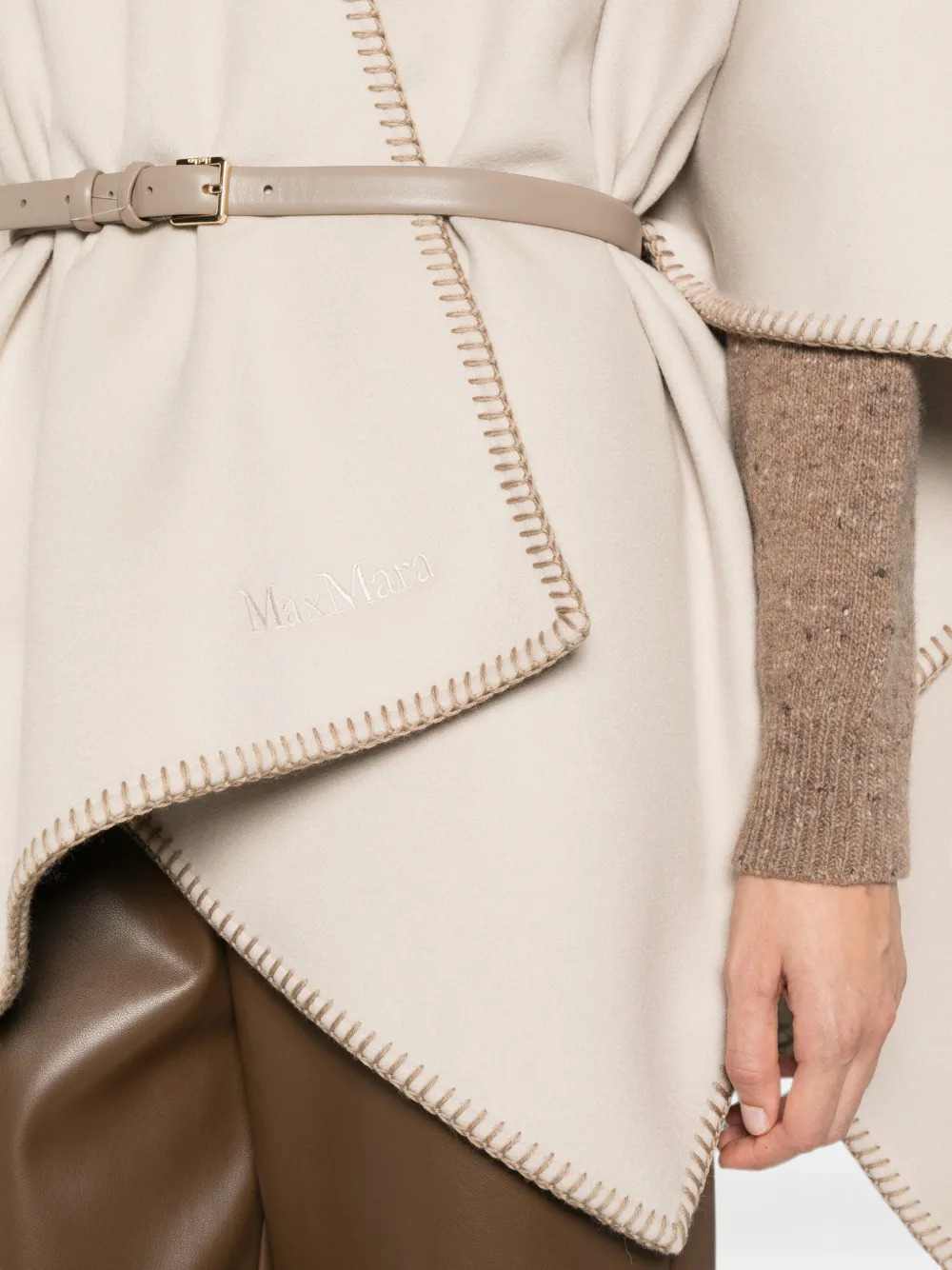 Max Mara Women Colomba Belted Poncho MAX MARA