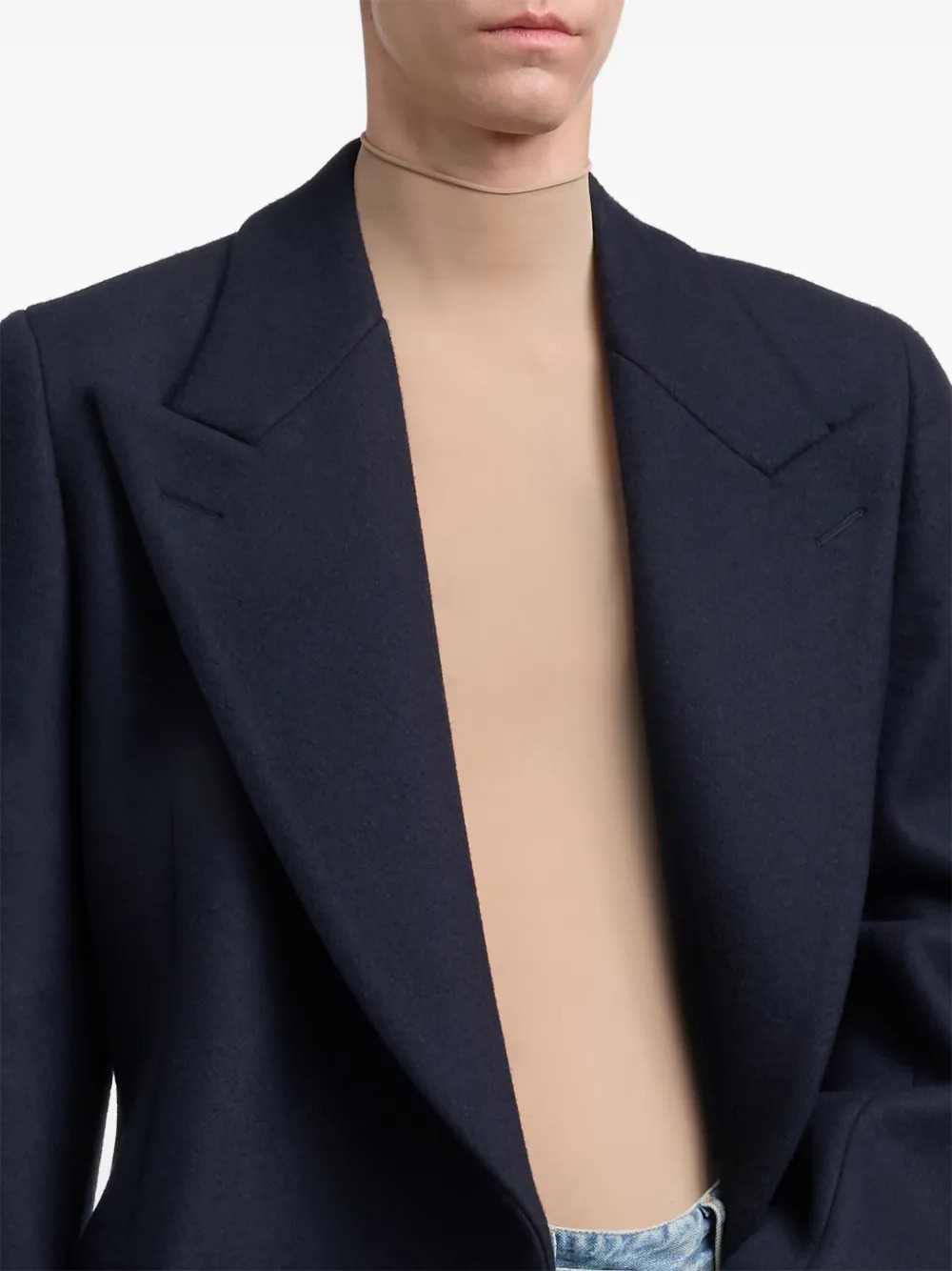 Maison Margiela Men Double-Breasted Coat MAISON MARGIELA