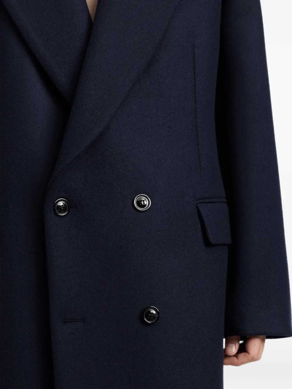 Maison Margiela Men Double-Breasted Coat MAISON MARGIELA
