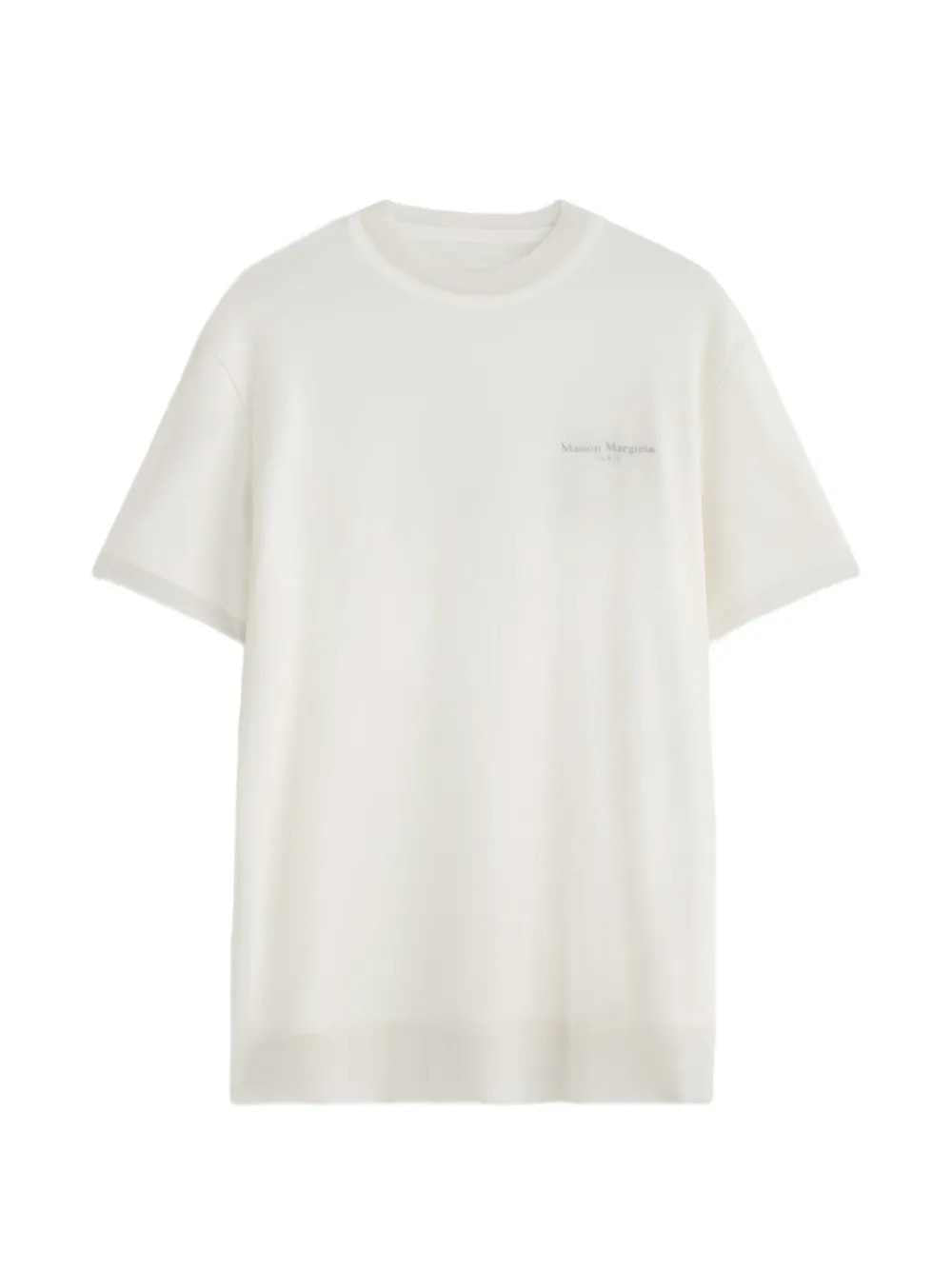 Maison Margiela Men Logo-Print Short-Sleeve T-Shirt MAISON MARGIELA